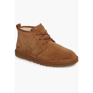 UGG Men’s Neumel Chukka Boot Fur Lined Interior in Chestnut Brown- Size 10